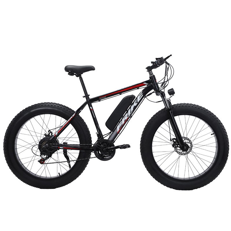 Electric Bicycle 1000w 26 inch thick tire Snow Bike 48v Street Mountain Bike battery portable Electric Bicycle