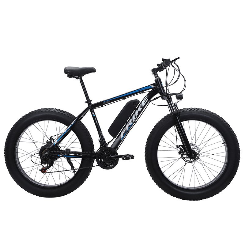 Electric Bicycle 1000w 26 inch thick tire Snow Bike 48v Street Mountain Bike battery portable Electric Bicycle