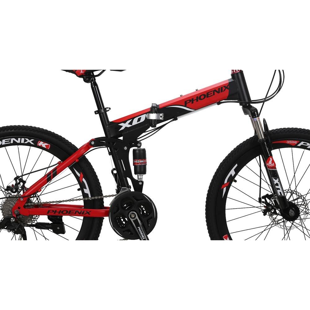 Hot sale foldable 21 speed mountain folding bike made with EN