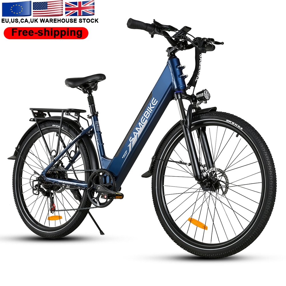 EU Warehouse RS-A01 PRO Electric City E-Bike 500W 36V 15AH Lithium Battery Aluminum Alloy Frame