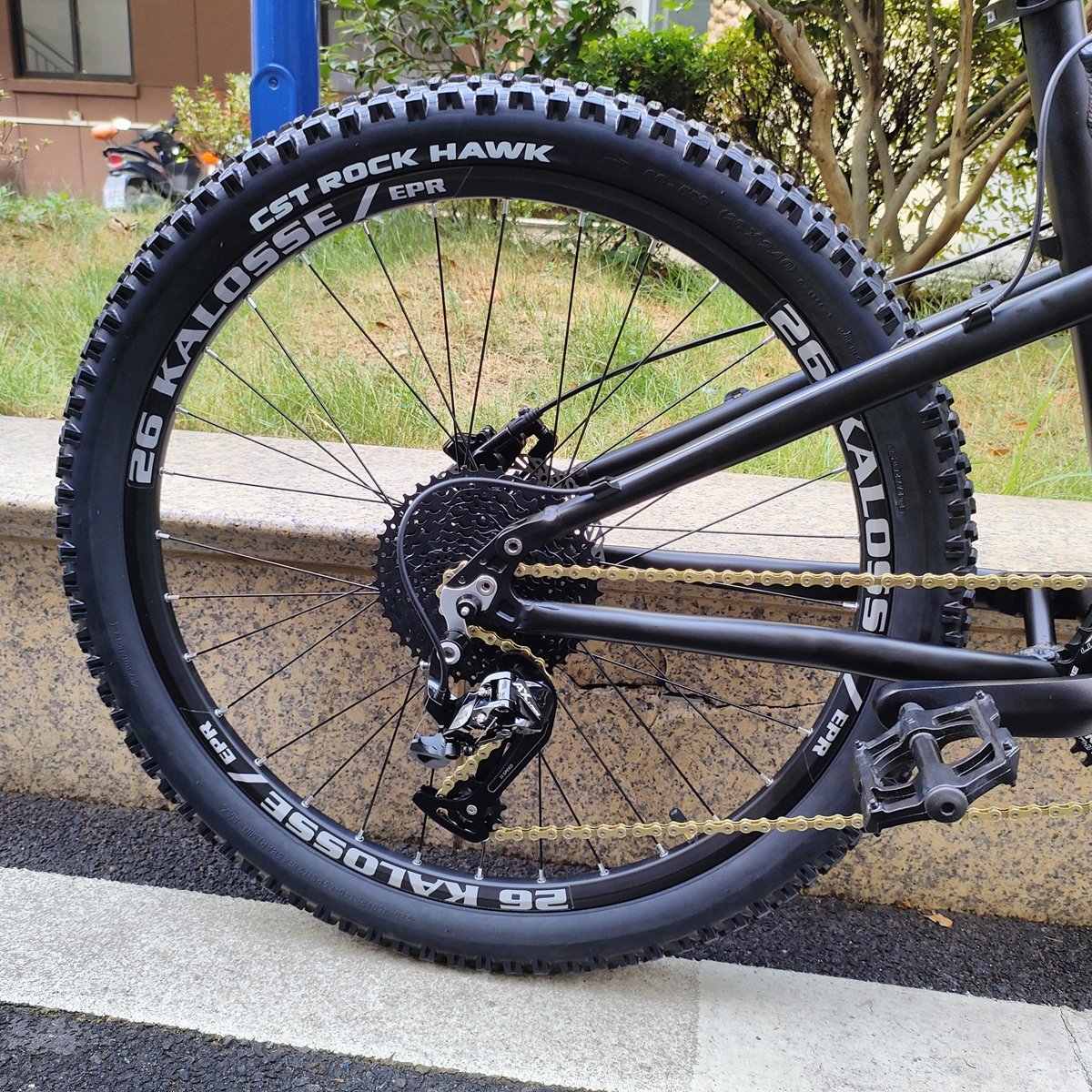 Aluminum Alloy Full Suspension Frame 11 Speed Bike Air Front Fork Bicycle Hydraulic Brakes Mountain Bicycle Bike