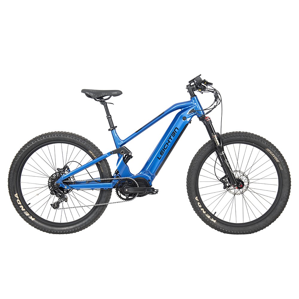 2024 mid drive electric mountain bike/ full suspension mountain electric bicycle MTB 26inch e bike dual electric bicycle