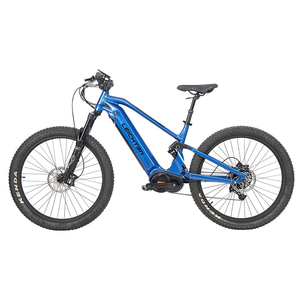 2024 mid drive electric mountain bike/ full suspension mountain electric bicycle MTB 26inch e bike dual electric bicycle