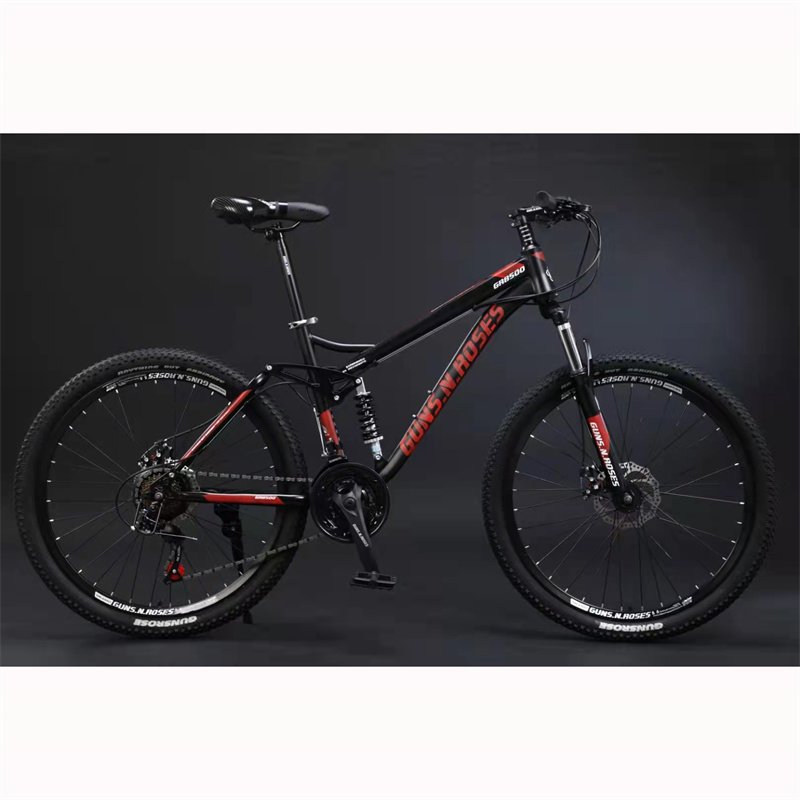 Bicycle factory customized 26 inch steel frame bicicleta bicycle dual suspension mtb full suspension mountainbike mountain bike
