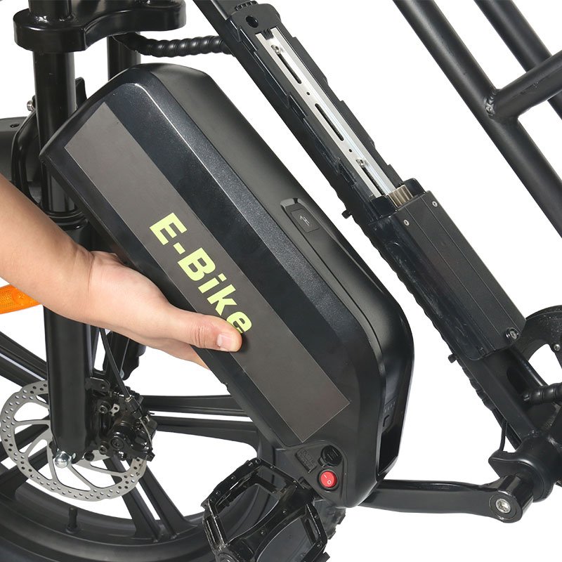 MZ-19 Wholesale 20 Inch Full Suspension 750W 1000W E Bike Mountain Road E-Bike Electric Fat Tire Bike For Adults