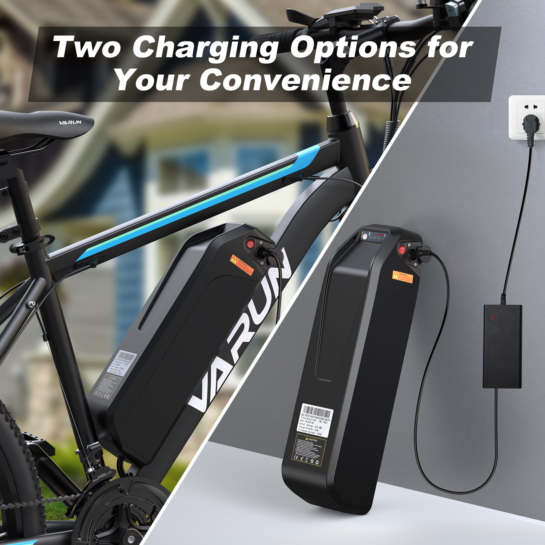 VARUN USA Stock Warehouse Drop Warehouse Ebike for Adults 500W Electric Mountain Bike 48V 7.8AH Brand MTB City E Bicycle