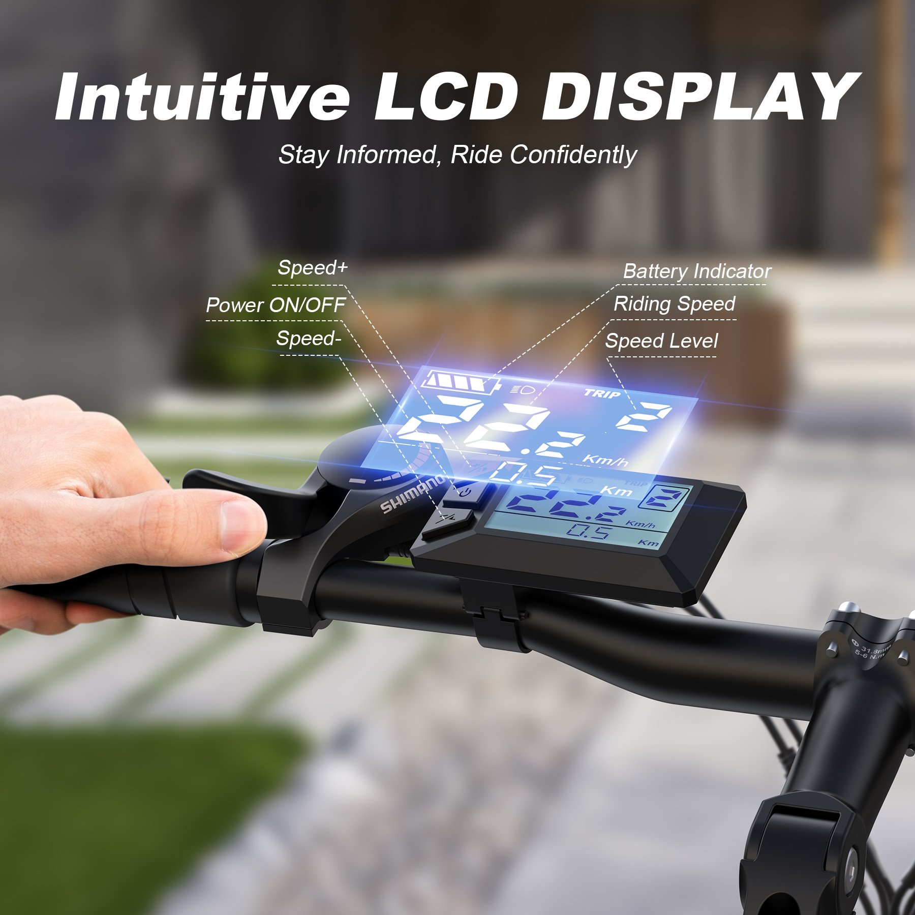 VARUN USA Stock Warehouse Drop Warehouse Ebike for Adults 500W Electric Mountain Bike 48V 7.8AH Brand MTB City E Bicycle