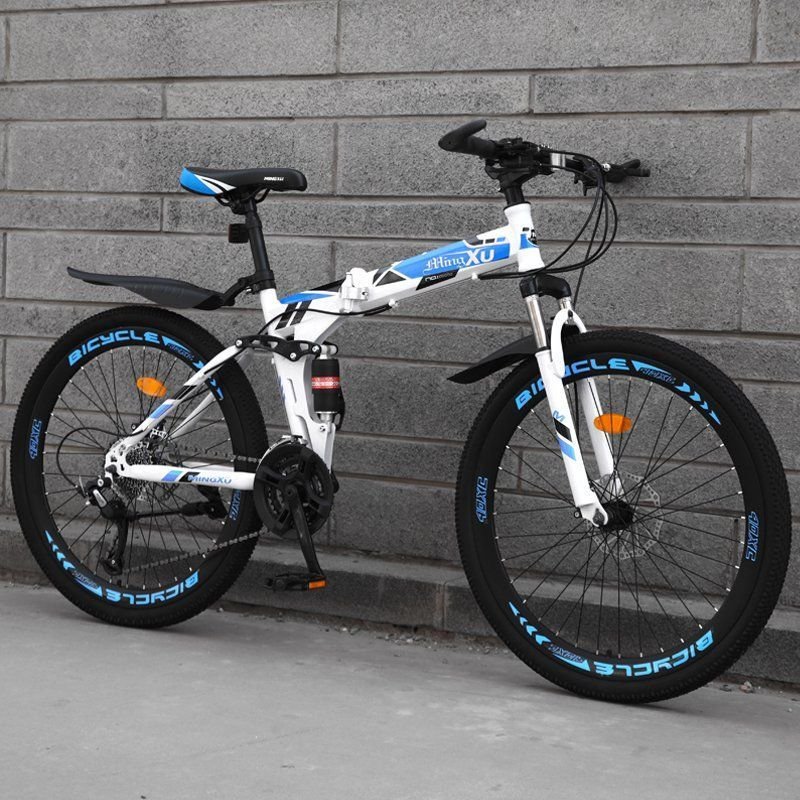 Professional Bicycle factory 24/26/27.5/29 Inch Full Suspension Mountainbike Folding Mountain Bike with 21 24 27S