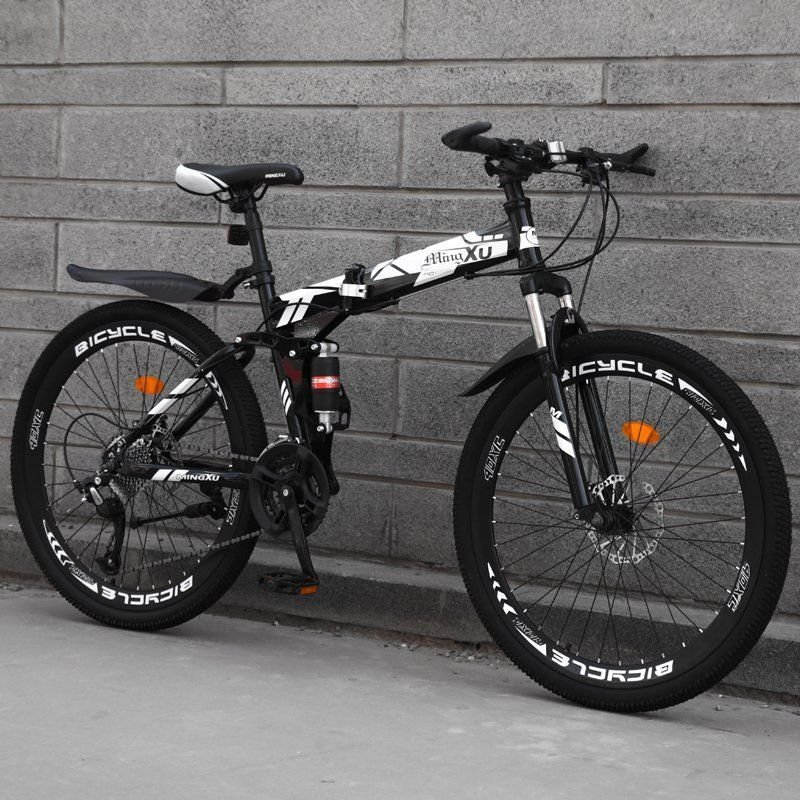 Professional Bicycle factory 24/26/27.5/29 Inch Full Suspension Mountainbike Folding Mountain Bike with 21 24 27S
