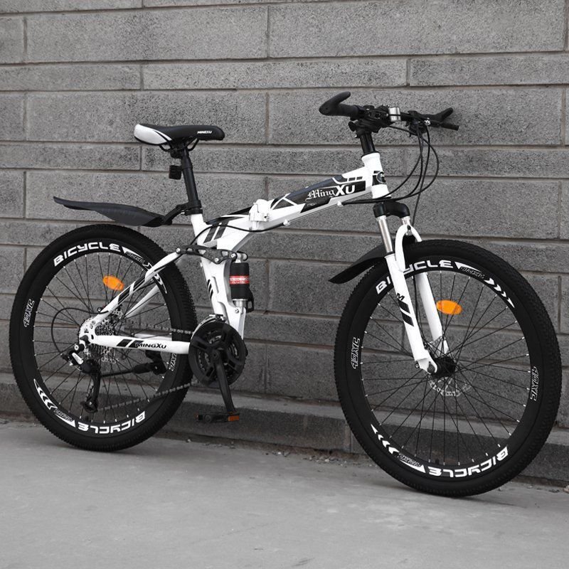 Professional Bicycle factory 24/26/27.5/29 Inch Full Suspension Mountainbike Folding Mountain Bike with 21 24 27S