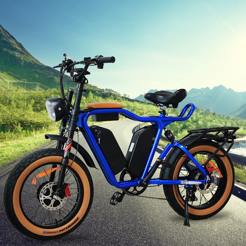 Electric Bicycle 48V 32AH Lithium Battery E Bike 7Speed Mounrain Electric Bike 20Wheel Size Electric Hybrid Bike Dirt Fat Tire
