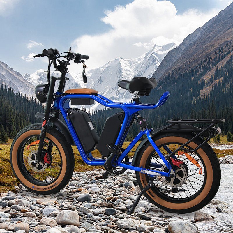 Electric Bicycle 48V 32AH Lithium Battery E Bike 7Speed Mounrain Electric Bike 20Wheel Size Electric Hybrid Bike Dirt Fat Tire