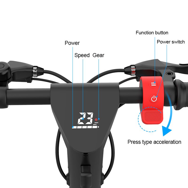 2024 New Arrivals 1000 Watts 40Km Electric Adult Scooter Model X9 Fast 500W Foldable 15.6ah Lithium City Coco Dirt Bike