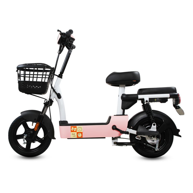 Modernfox Hot Sale 10 Inch Lady Style Adults' Electric City Bike Powerful E-Bikes with Smart Controller Electrical Scooter
