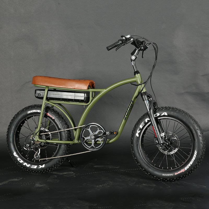 High Quality 20Inch Fat Tire Electric Bicycle 500W 750W Motor Best Ebike For Adults City Bike