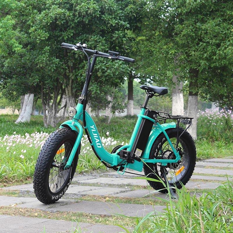 CE-en15194 20 inch folding electric full suspension mountain bike