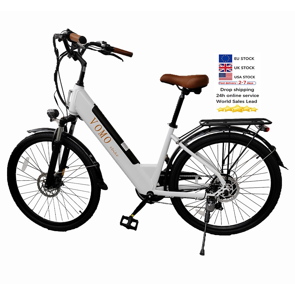 VOMO CS20 26inch electric city bike price Woman E-bike 250W Motor Battery Electric lady bike Electr city Bicycle VOMO ebike