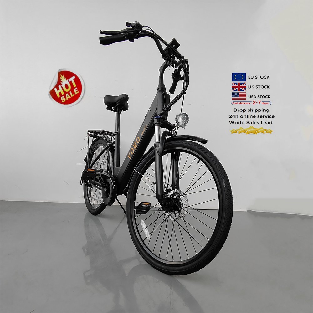 VOMO CS20 26inch electric city bike price Woman E-bike 250W Motor Battery Electric lady bike Electr city Bicycle VOMO ebike