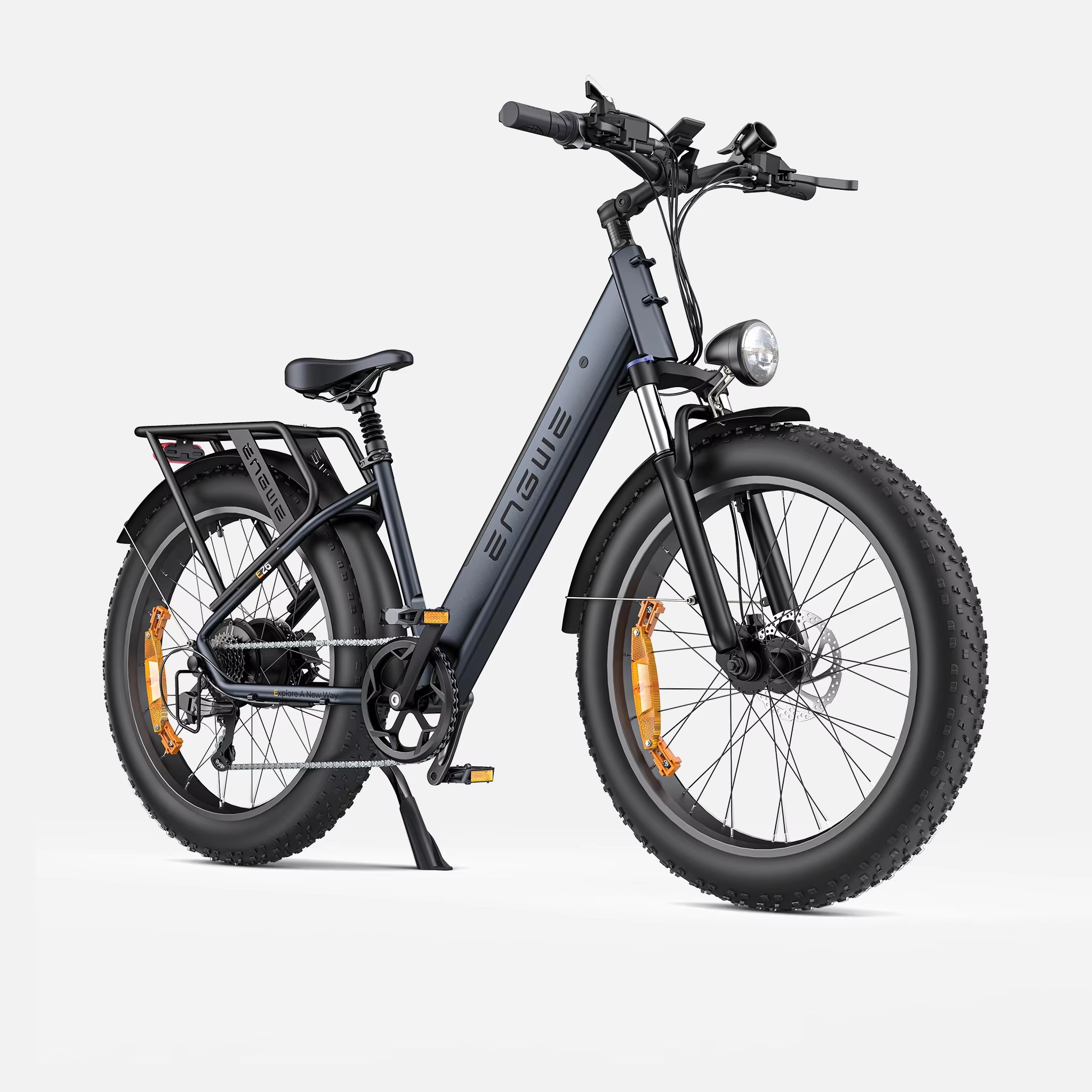 EU Stock ENGWE E26 ST Electric bike 48V16AH 26*4.0 fat Tire Bike 750W Powerful Motor electric Bicycle 45KM/H Mountain e bike