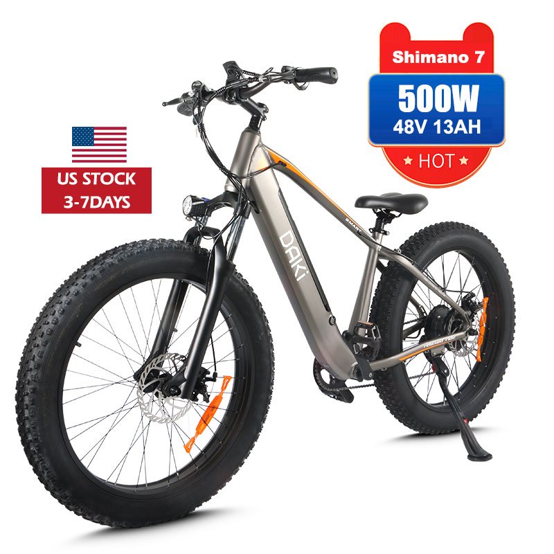 MZ-15 US Warehouse E-Bike 48V 750W 26 Inch Fat Tire Ebike Electric Mountain Bicycle Bike For Adults