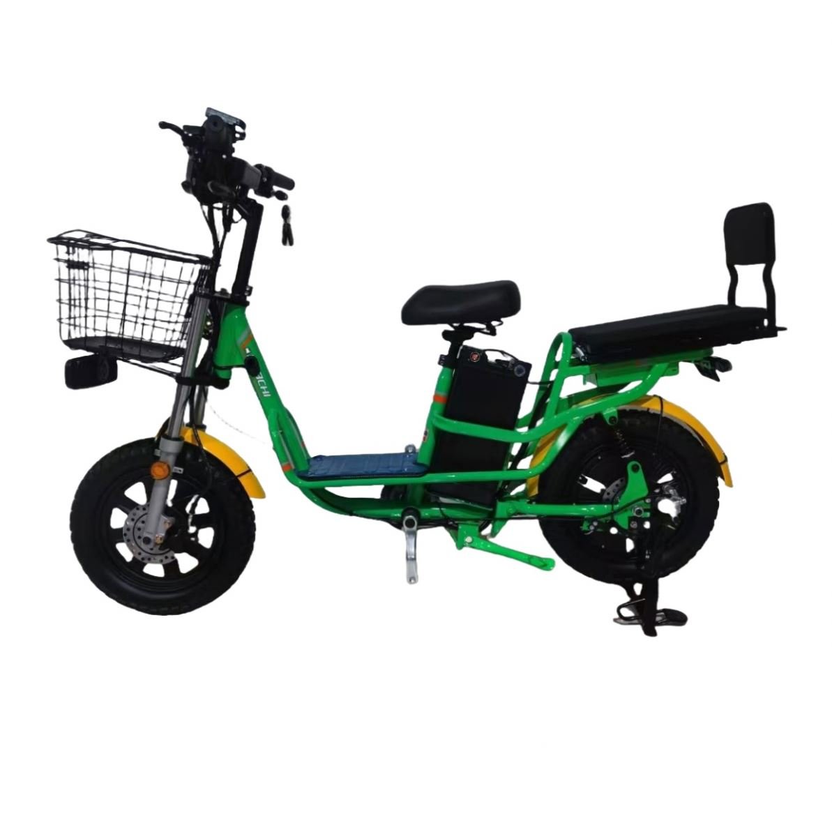 High Quality Electric City Bike 500W 48V/60V 20Ah Electric Scooter 14 inch Vacuum Tires Mobility Ebike delivery food