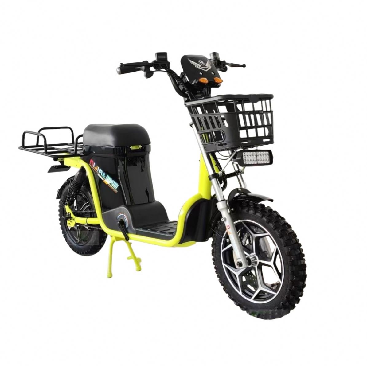 High Quality Electric City Bike 500W 48V/60V 20Ah Electric Scooter 14 inch Vacuum Tires Mobility Ebike delivery food
