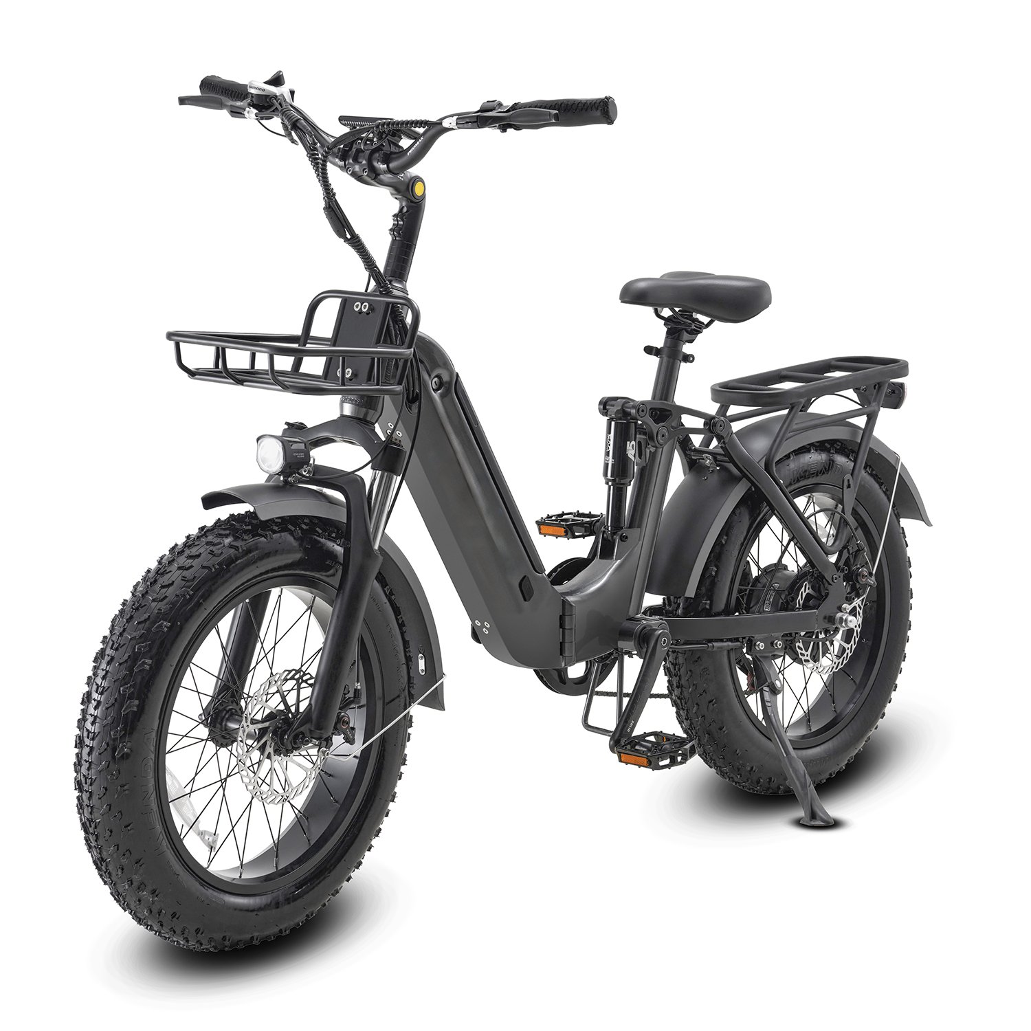 Hot Sale All Terrain 20 Inch Fat Tire E bike 750W Motor Big Battery Electric Cycle Electric Bicycle 48V Mountain E Bike