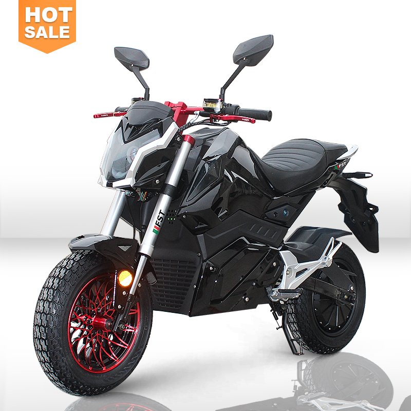 Moped new design sportbike motociclette vintage electrica 2000w sport bike bobber motorrad 72V electric motorcycle