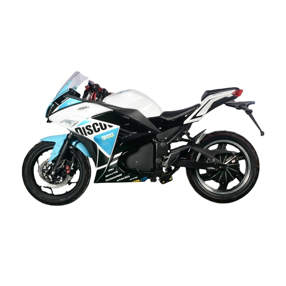 High Mileage 2000w Electric Racing Motorcycle for Students