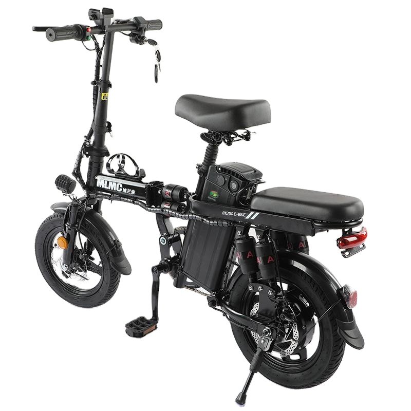 Electric bike 350w 48v lithium alloy electric folding bicycle with pedal assist e bike /electric moped