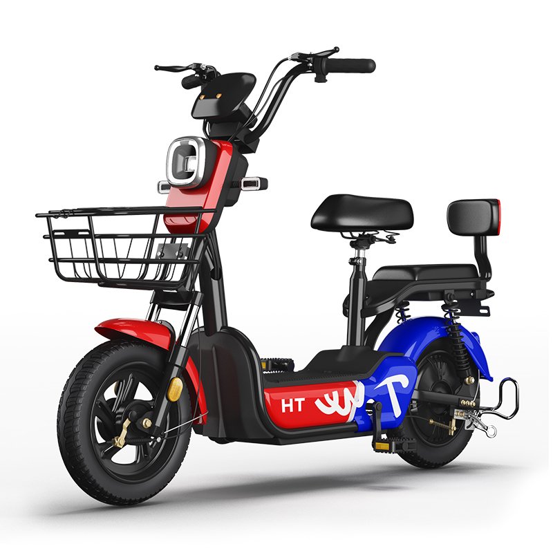 Paige Factory Wholesale 350W 48V Adult Electric City Bike Steel Frame Two-Wheeled Electric Scooter with Lead-Acid Battery