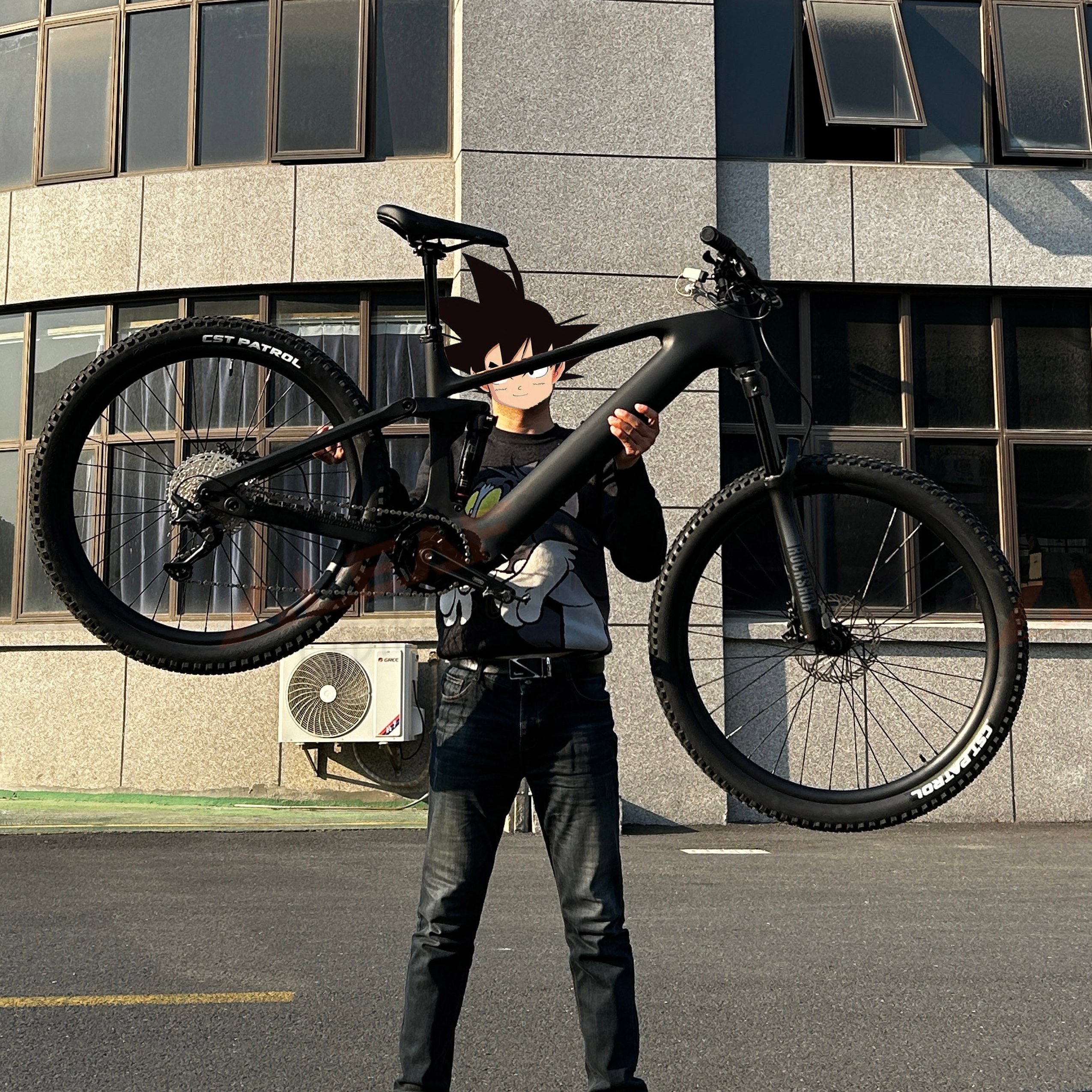 Rockshox Version 2024 New Arrival Carbon 29 Mtb Bike Enduro Frame Ebike Full Suspension Mountain Bike