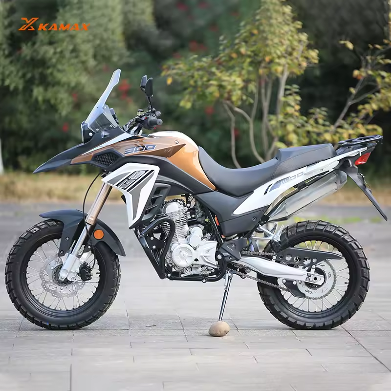 KAMAX 2024 2023 Gas 250cc Brushless Sports 12v 7ah Adventure Riding Motorcycle adv motorcycle