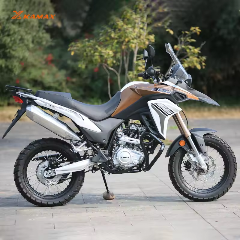 KAMAX 2024 2023 Gas 250cc Brushless Sports 12v 7ah Adventure Riding Motorcycle adv motorcycle