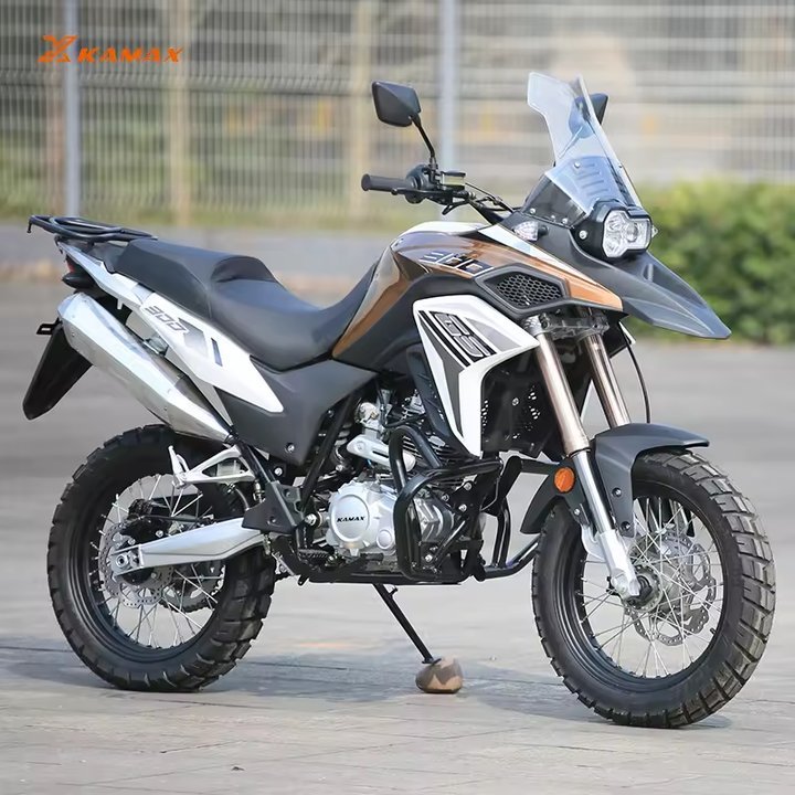 KAMAX 2024 2023 Gas 250cc Brushless Sports 12v 7ah Adventure Riding Motorcycle adv motorcycle