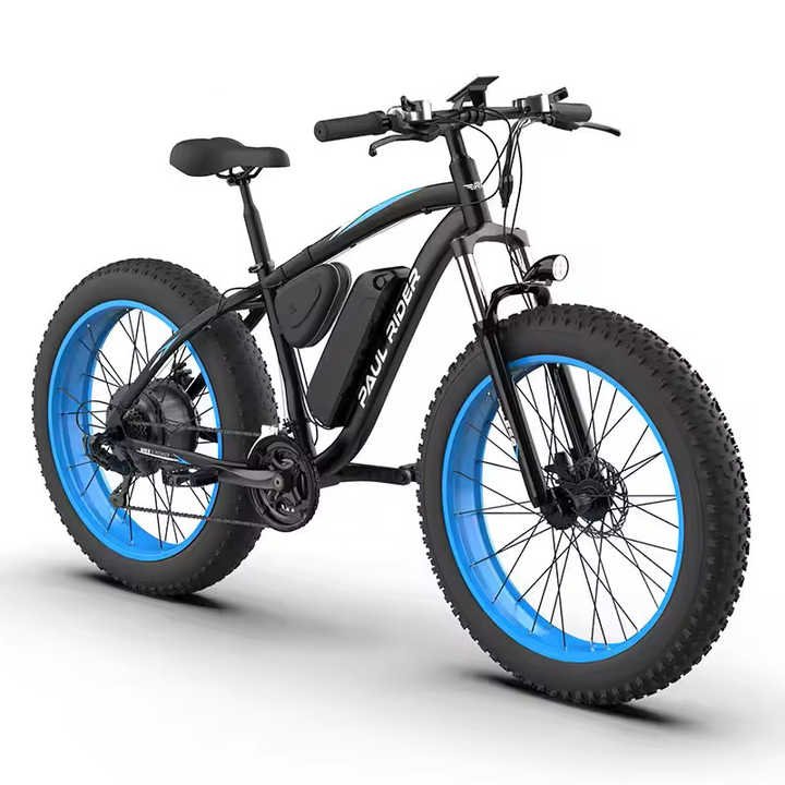 26 Inch 48V 500W 1000W hybrid e bike mtb ebike Fat Tire Electric Mountain Bike