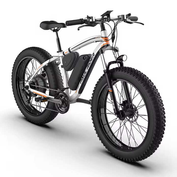 26 Inch 48V 500W 1000W hybrid e bike mtb ebike Fat Tire Electric Mountain Bike