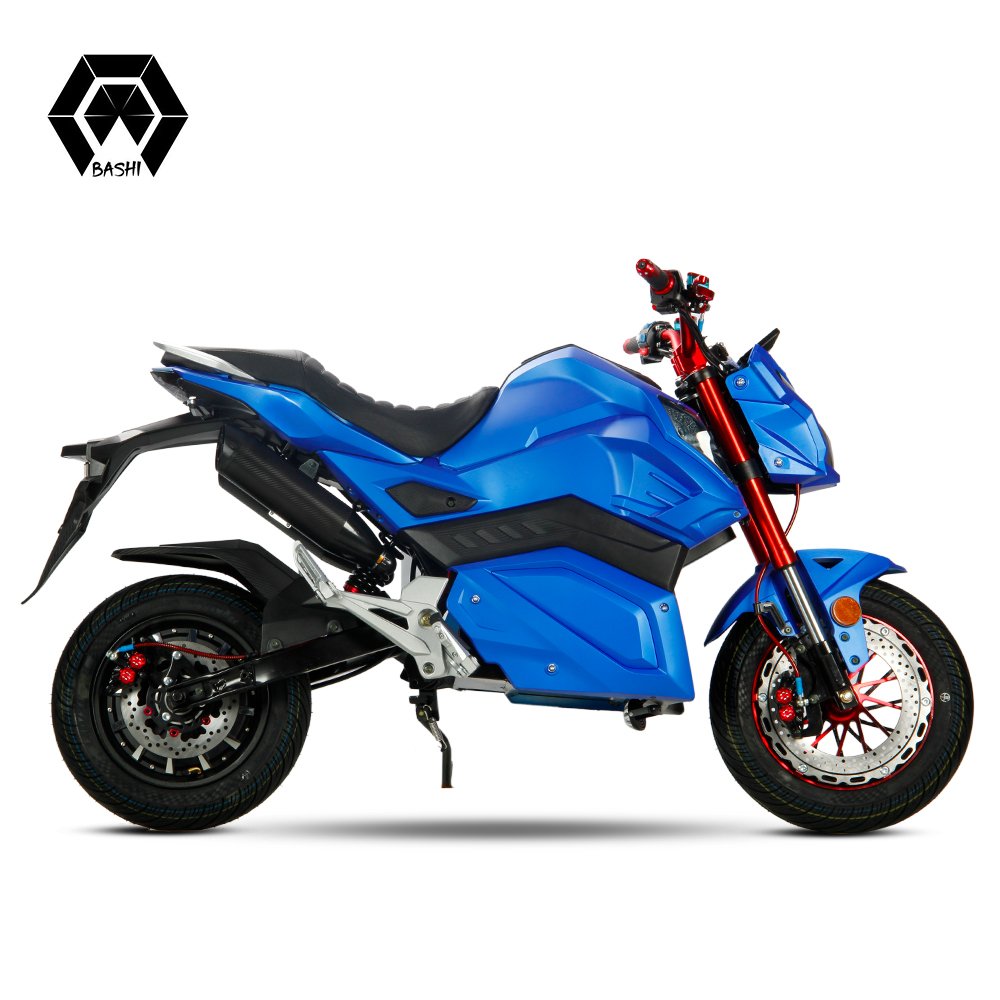 BASHI EV cruiser electric motorcycle scooter capacetest motorcycle custom cool appearance