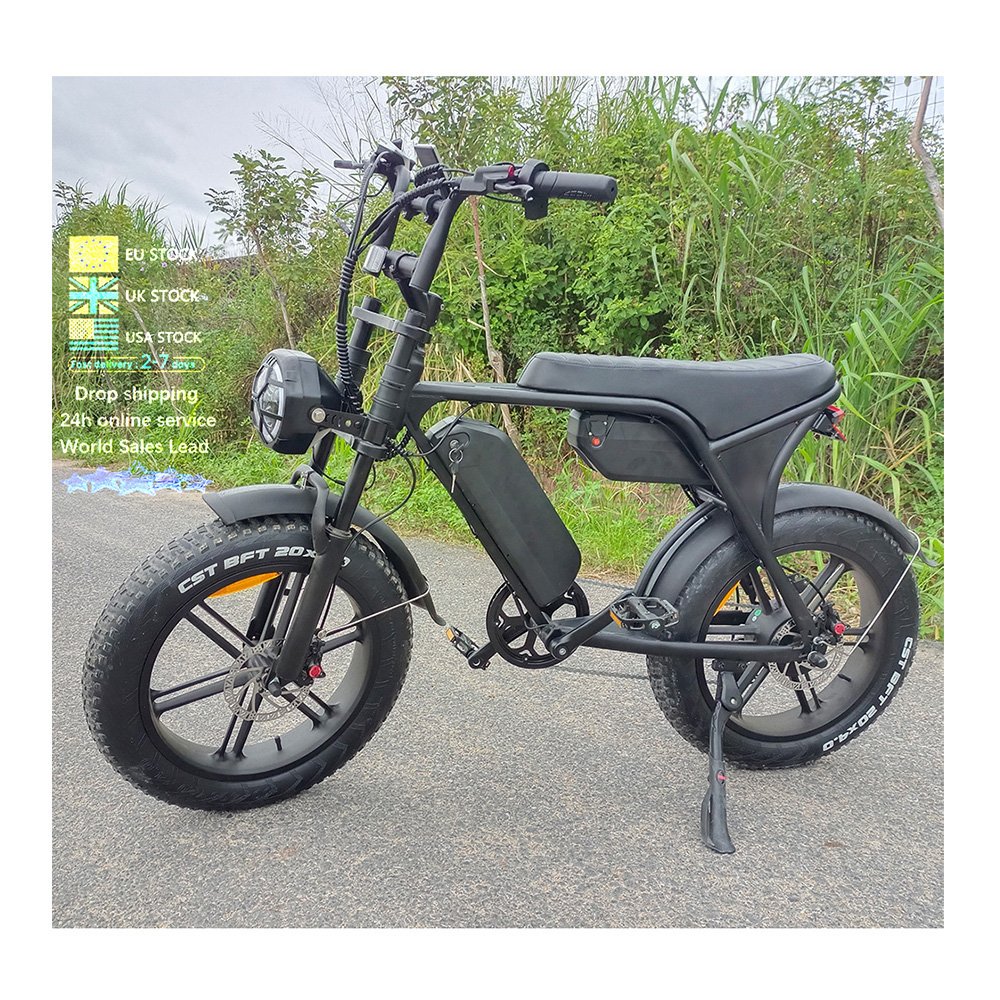 EU OUXI 250W Double battery ebike off road mountain e bike electric bicycle City Fat electric bike velo electrique V8 Max