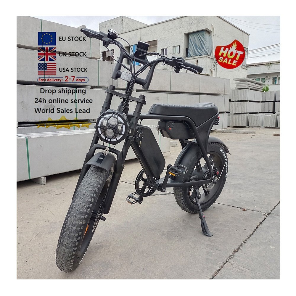 EU OUXI 250W Double battery ebike off road mountain e bike electric bicycle City Fat electric bike velo electrique V8 Max