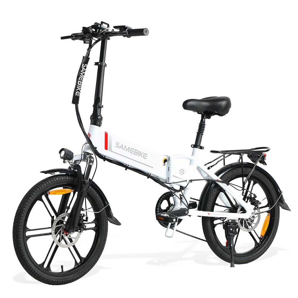 RTS Mini Folding Electric Bicycle 350W 48V 20 Inch Electric City Bike Foldable Electric Bike cheap adult 10.4AH lithium battery