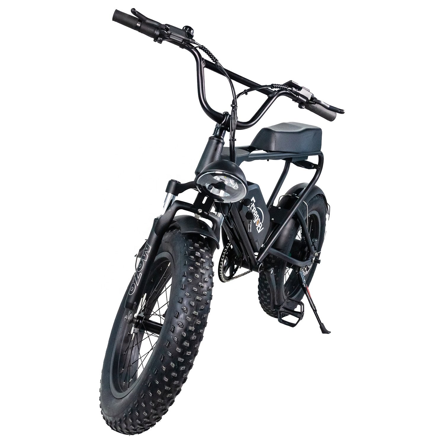 DK200 1200W 48V 20Ah 40-65km Single Gear 20''x4'' Fat Tire Electric Bike