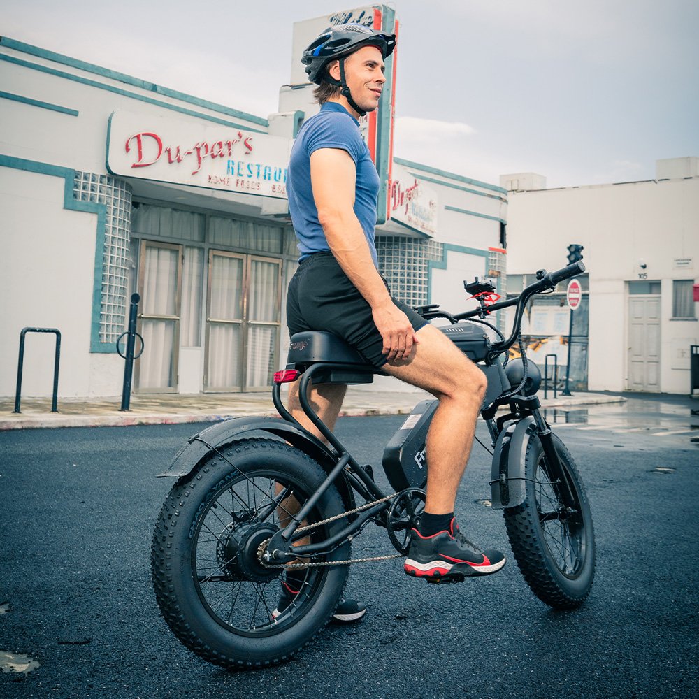 DK200 1200W 48V 20Ah 40-65km Single Gear 20''x4'' Fat Tire Electric Bike