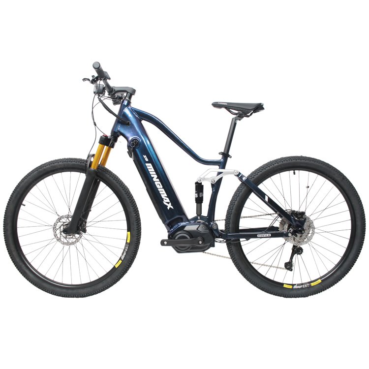 Factory Wholesale Ebike 29 inch 350W Bike With Full Suspension 10AH for Mid motor for Electric mountain Bike
