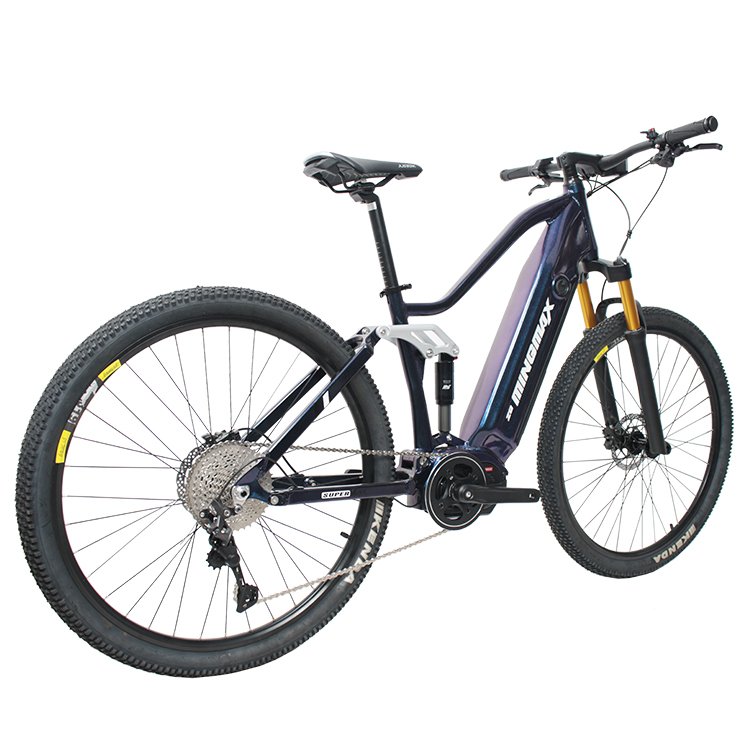 Factory Wholesale Ebike 29 inch 350W Bike With Full Suspension 10AH for Mid motor for Electric mountain Bike