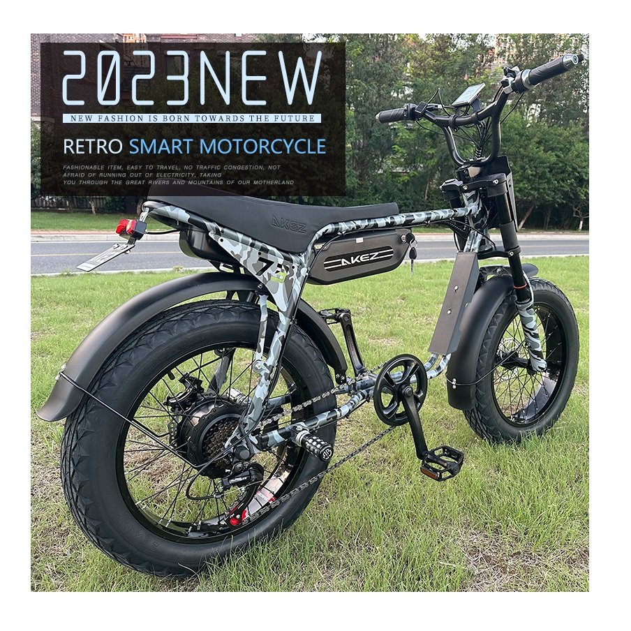 US Ready Stock 20 Inch Surron Ebike Motorcycle 750W 1000W Electric Dirt Fat Tire City Mountain Hybrid Motor E Bike MTB For Men