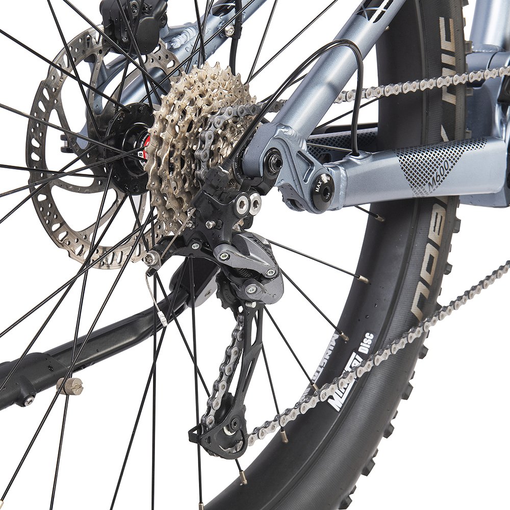 full suspension e bike 500w 27.5 inch electric mountain bike mid drive electric bicycle with Bafang m600 motor