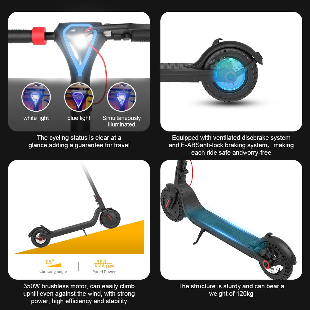 Factory Price OEM&ODM E Scooters Powerful Smart City Balance Bike 350W Motor Scooter Self-balancing Electric Scooters