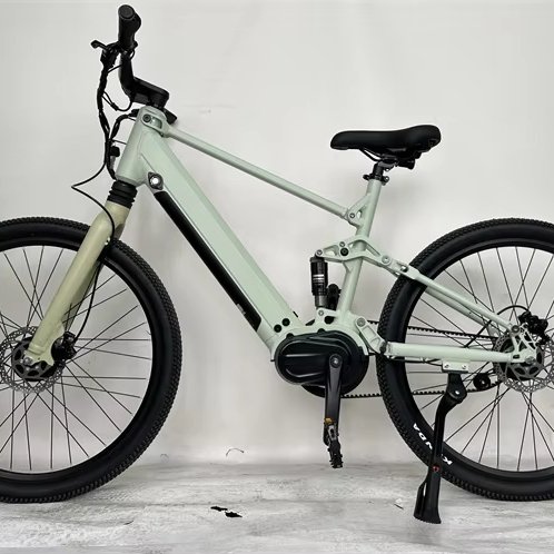 10 Speed 27.5'' Fat Tire Electric Adult Bicycle, Aluminum Frame 750W/1000W 48V Electric Mountain Bike
