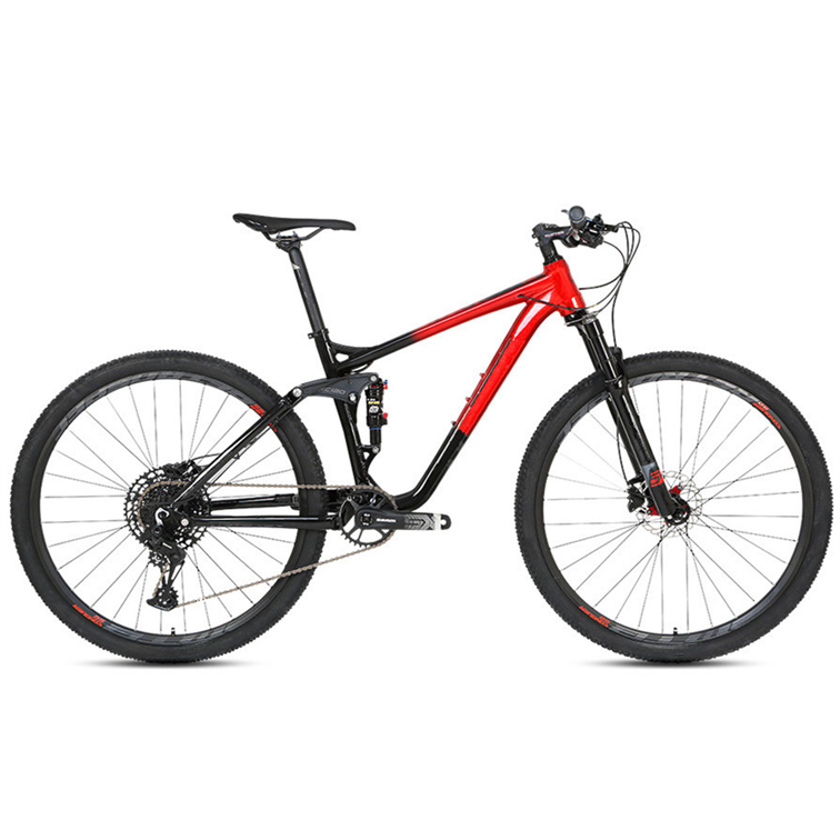 JOYKIE downhill suspension MTB /latest fashion styles mountain bike/mountain bicycle with full suspension carbon frame